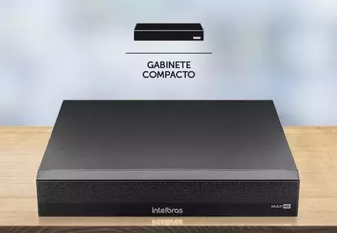 Gravador DVR MHDX Intelbras 4 Canais 1004-C