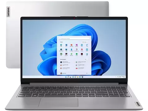 Notebook Lenovo IdeaPad 1i Intel Core i7 12GB RAM - 512GB SSD 15,6” Windows 11