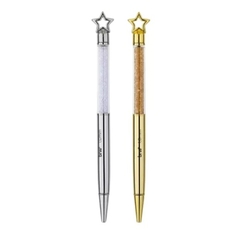 CANETA ESFEROGRÁFICA METÁLICA STARS - 1.0MM - CX PRESENTE C/ 2UN - comprar online