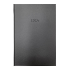 Agenda Diária Executiva Preta 328 Páginas Office Collection - 1 Unidade