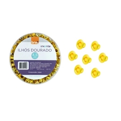 Ilhós Dourado 4,5mm C/250 Unidades - BRW