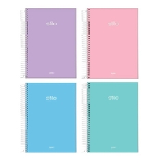 Caderno Espiral 1/4 Capa Dura 80 Folhas Stilo