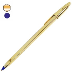 Caneta Esferográfica BIC Cristal Celebration, Versão Premium - Ponta Média de 1.0mm