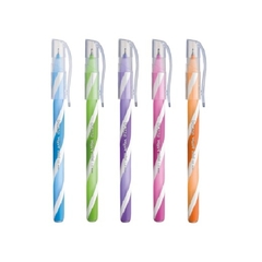 Caneta Esferográfica Wave Mini - Cores Sortidas - 1.0mm - Cart C/5 UN - Bazze - comprar online