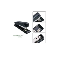Grampeador 26/6 25 Folhas 11,5cm Metal JocarOffice na internet