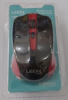 Mouse com fio Leon GTS (Várias Cores) na internet