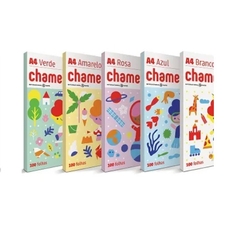 Papel Chamequinho A4 75g c/100 folhas