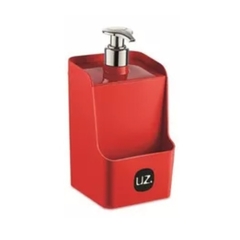 Porta Detergente Dispenser Slim Com Suporte Para Esponja Uz - Betel Papelaria