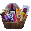 Cesta Gourmet queijos e vinho