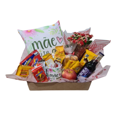 Café da manhã Mãe Te amo