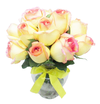 Gracioso de rosas amarelas.