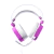 AURICULARES GAMER VSG GEMINI LED VIOLETA BLANCO en internet