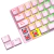 TECLADO MECANICO T-DAGGER ARENA ROSA - tienda online