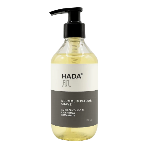 HADA Skincare, Dermolimpiador Con Ácido Glicólico, Extracto De Caléndula y Hamammelis, Regula La Producción De Sebo, Libre De Sales y Parabenos, 250ml - comprar en línea