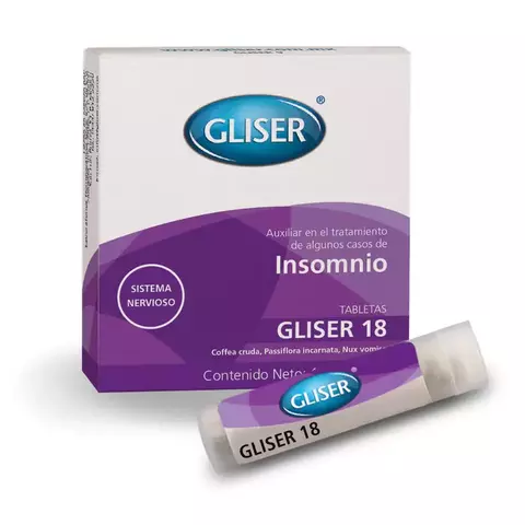 Gliser 18 Insomnio - comprar en línea
