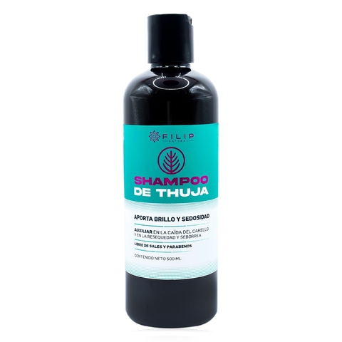 FILIP NATURAL, Shampoo De Thuja, Thuja Occidentalis, Arnica Montana, Auxiliar En Caída Del Cabello, Resequedad Del Cuero Cabelludo, 500ml. - comprar en línea