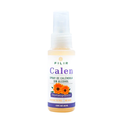 FILIP NATURAL, Spray De Caléndula Sin Alcohol, Caléndula Off, Auxiliar En Exposiciones Al Sol, Irritaciones, No Arde, Cicatrizante, 60ml. - comprar en línea
