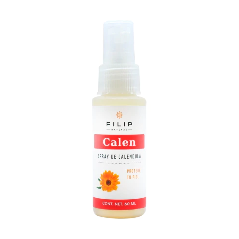 FILIP NATURAL, Spray De Caléndula Con Alcohol, Caléndula Off, Auxiliar En Raspones y Cortaduras, Irritaciones, Cicatrizante, Regenerador Celular, 60ml - comprar en línea