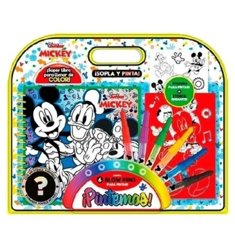 Sopla Y Pinta Mickey Super Set
