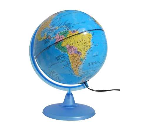 Globo Terráqueo Político 30 Cm Con luz