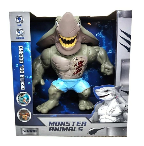 Tiburón Monster Articulado