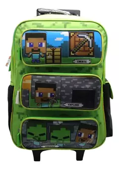 Mochila Minecraft 18" Carro