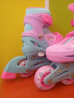 Rollers Extensibles Bota Rígida V/Colores - comprar online