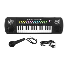 Piano Órgano Con Micrófono 32 Teclas Usb / Pilas - comprar online