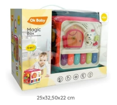 Cubo Didáctico De Actividades 6 En 1 Magic Box