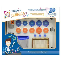 Set De Química Mas De 50 Experimentos Galileo