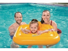 Asiento Inflable Cuadrado Para Bebés Triple Anillo Bestway - comprar online