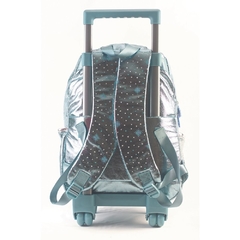 Mochila Frozen Elsa Celeste Carro 16" - comprar online