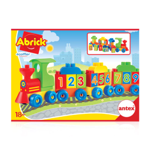 Tren Con Números Abrick Antex