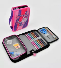 Cartuchera Desplegable Girl Music Power Auriculares Footy - comprar online