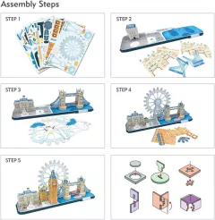 Puzzle 3D London 107Pz CubicFun en internet
