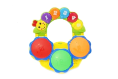Pandereta Tambor Musical Oruga - comprar online