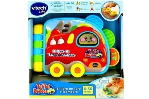 El libro de Tero el bombero Vtech