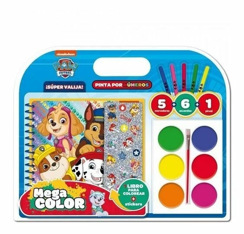Maletín De Arte Mega Color Paw Patrol - comprar online