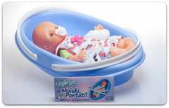 Bebe Con Moisés Portátil Mecedora Yoly Bell