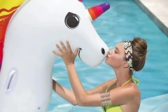 Inflable Unicornio Kawaii Grande Bestway - tienda online