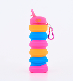 Botellita De Silicona Flexible New Acordeón Footy