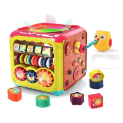 Imagen de Cubo Didáctico De Actividades 6 En 1 Magic Box