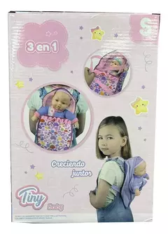 Bebe Cande Mi Primer Paseo 3 en 1 Tiny - comprar online
