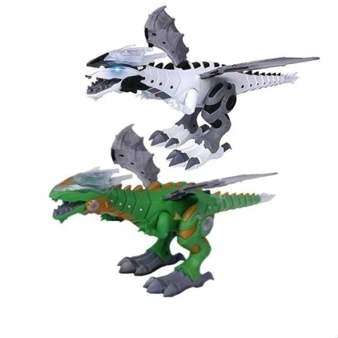 Dinosaurio Dragon Con Luces Y Sonido