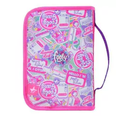 Cartuchera Desplegable Girl Music Power Auriculares Footy - El Arca del Juguete