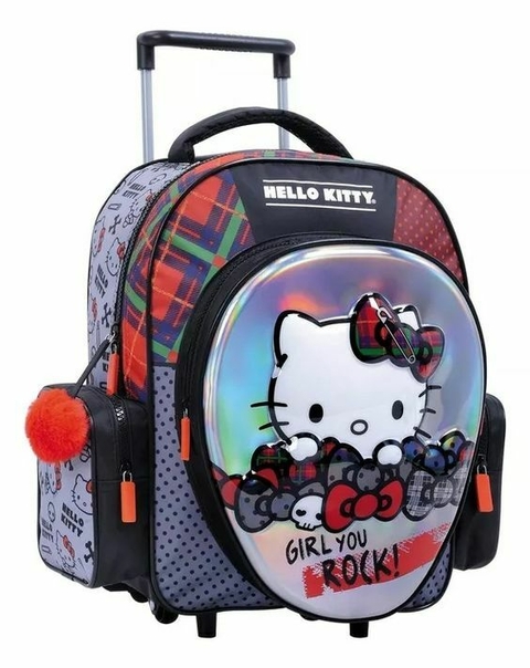 Mochila Hello Kitty Rock 18" Carro