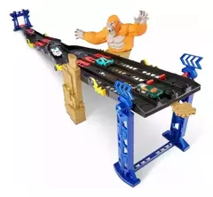 Pista 4-lane Gorilla Attack Metal Machine - comprar online