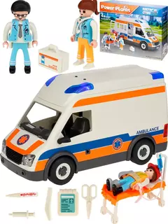 Ambulancia C/Luz Y Sonido Desmontable Power Planet