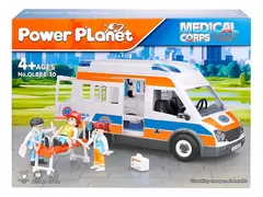 Ambulancia C/Luz Y Sonido Desmontable Power Planet