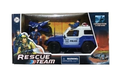 Camioneta De Policía Rescate